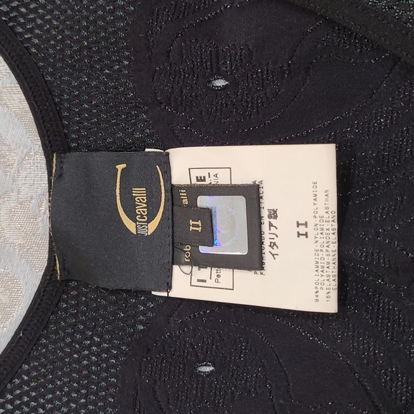 Just Cavalli Tiger Stitch Tank Top - Picture 2 of 4